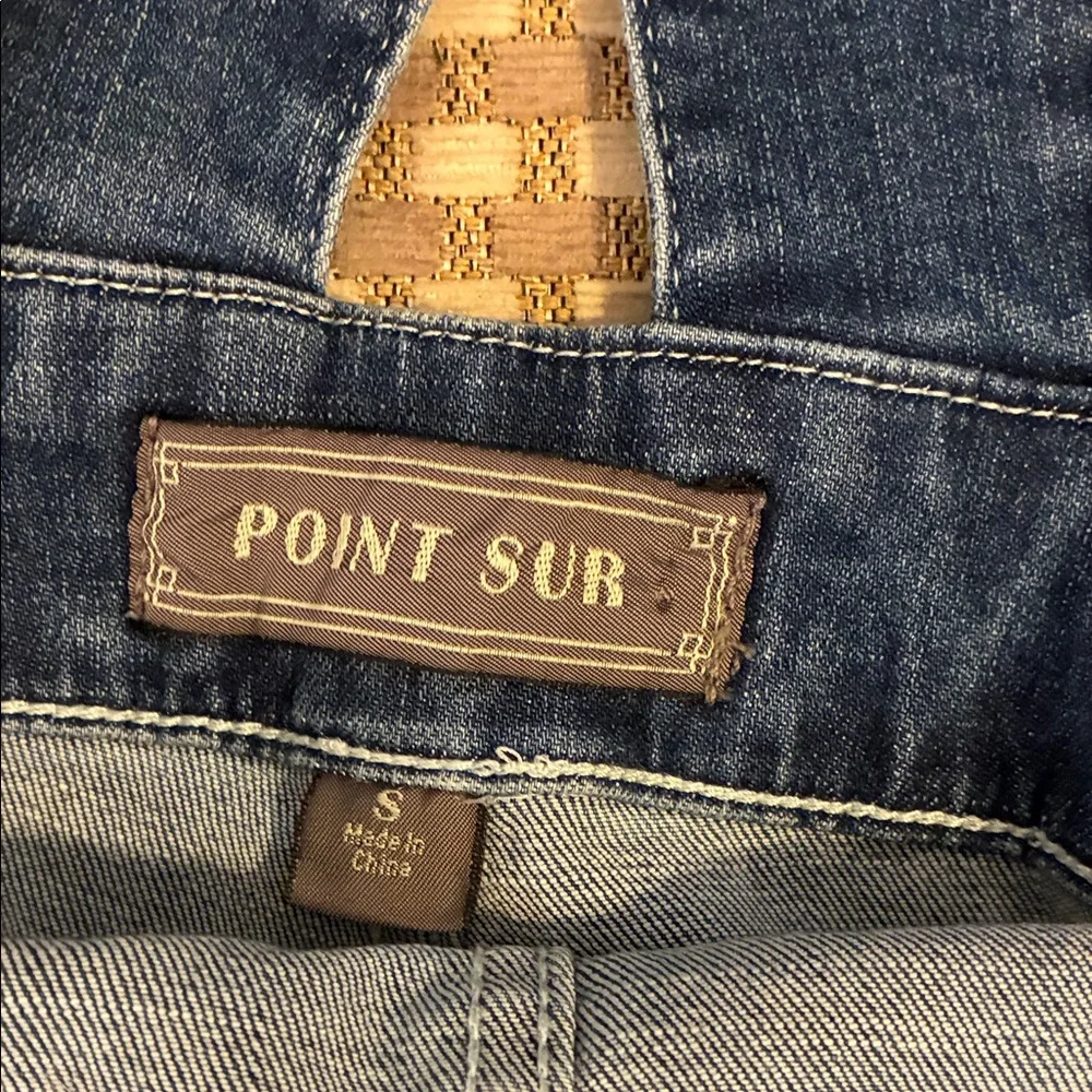 Point Sur x Jcrew Denim Overalls - Picture 5 of 6